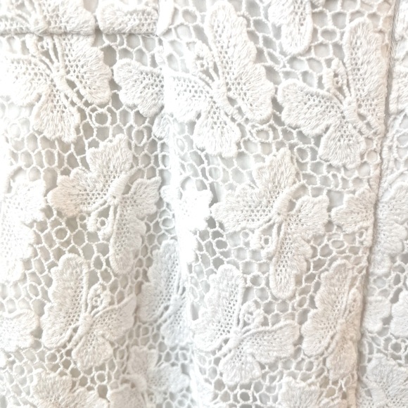 NWT Lilly Pulitzer Reeve Sheath Papillion Lace Butterfly Resort White Dress Sz 2 - Picture 2 of 9